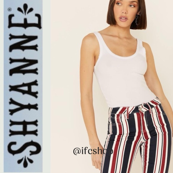 Shyanne High Rise American Stripe Super Flare Jeans 31 - Picture 1 of 9